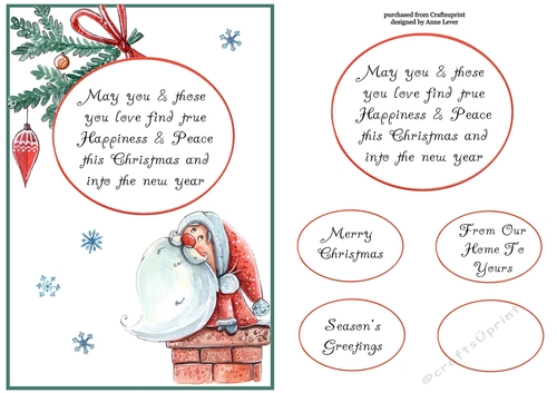 Christmas Watercolour Verse 1