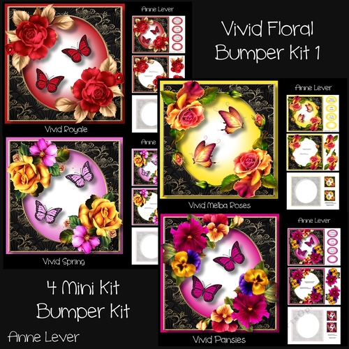 Vivid Floral Bumper Kit 1