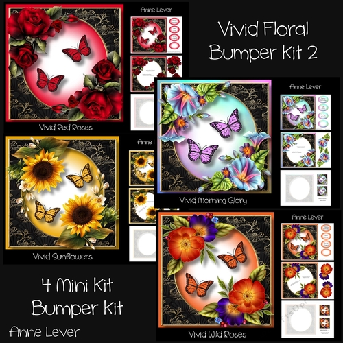 Vivid Floral Bumper Kit 2
