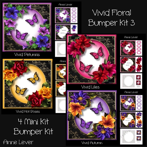 Vivid Floral Bumper Kit 3