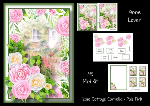 Rose Cottage Camellia - Pale Pink