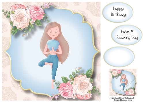 Relax With Yoga 4 8x8