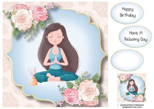 Relax With Yoga 8x8