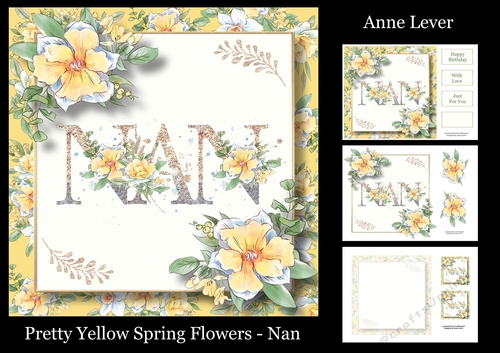 Pretty Yellow Spring Flowers - Nan