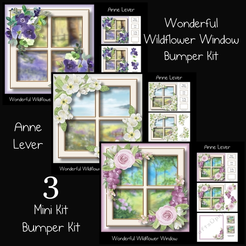 Wonderful Wildflower Window Bumper Kit