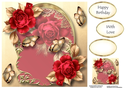Golden Arched Frame - Royale roses 8x8