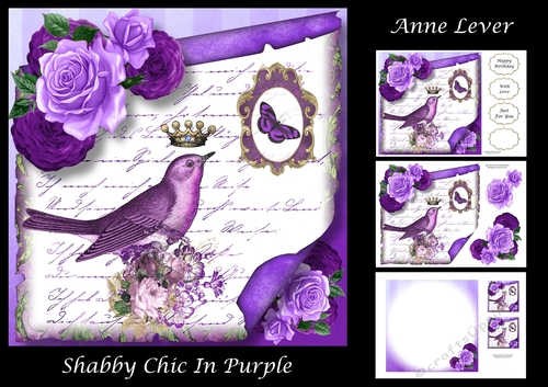 Shabby Chic In Purple