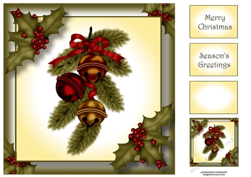 The Christmas Bells 8x8