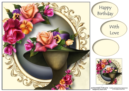 Garden Party Roses 8x8