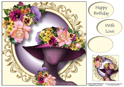 Garden Party Mamas Bouquet 8x8