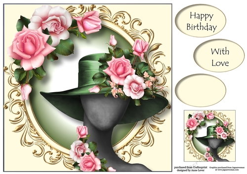 Garden Party Blush Roses 8x8