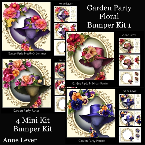 Garden Party Floral Bumper Kit 1
