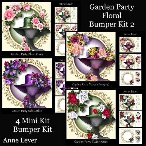 Garden Party Floral Bumper Kit 2