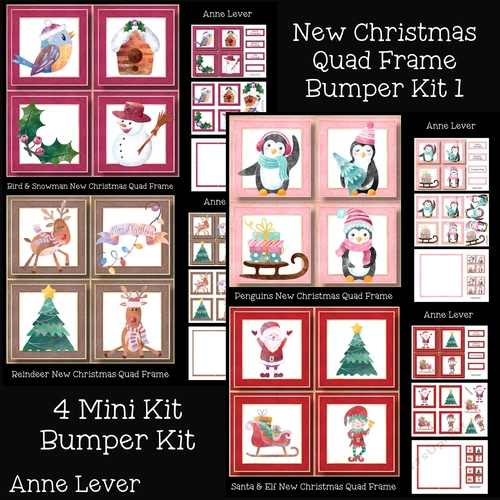 New Christmas Quad Frame Bumper Kit 1