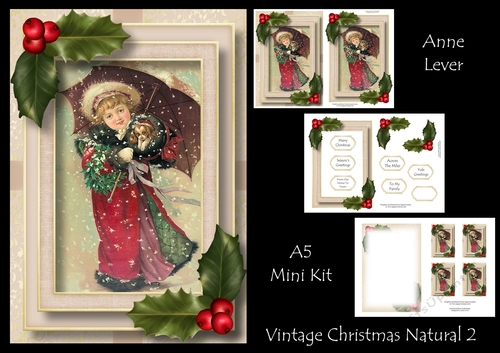Vintage Christmas Natural 2