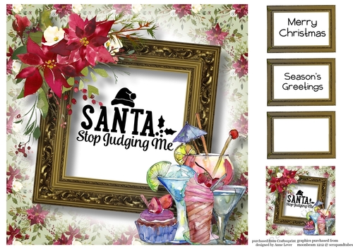 Naughty List Cocktails & Cakes 3 8x8