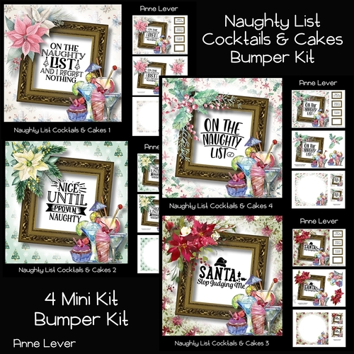 Naughty List Cocktails & Cakes Bumper Kit