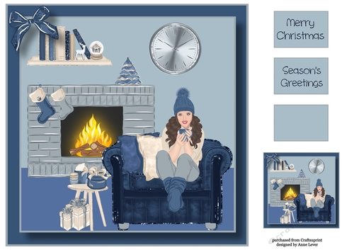 Cosy Christmas  8x8