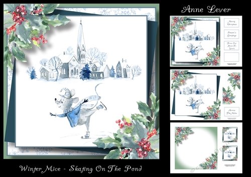 Winter Mice - Skating On The Pond