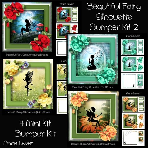 Beautiful Fairy Silhouette Bumper Kit 2