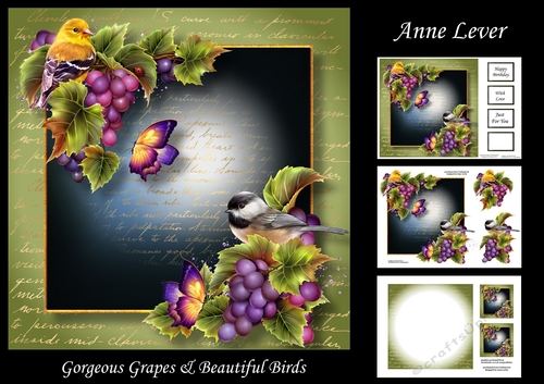 Gorgeous Grapes & Beautiful birds
