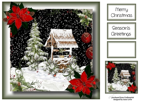 The Winter Wishing Well 8x8