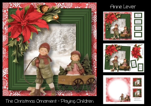 The Christmas Ornament - Playing Children