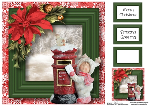 The Christmas Ornament - Letter To Santa 8x8
