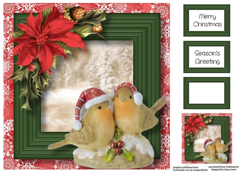 The Christmas Ornament - Robins 8x8