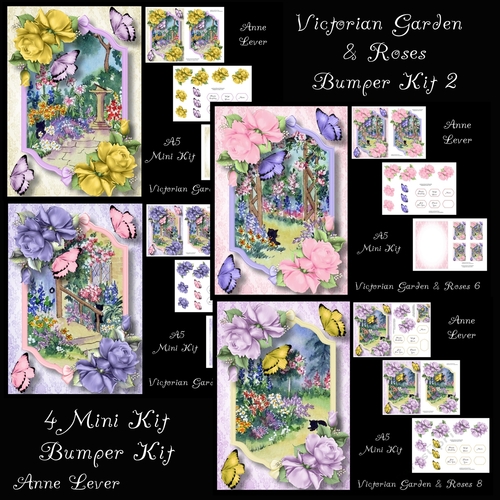 Victorian Garden & Roses Bumper Kit 2