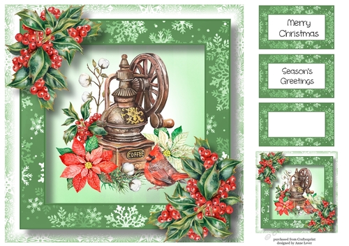 Coffee Lover Christmas 8x8
