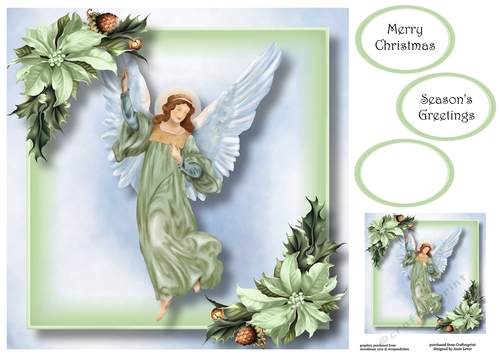 The Christmas Angel 8x8