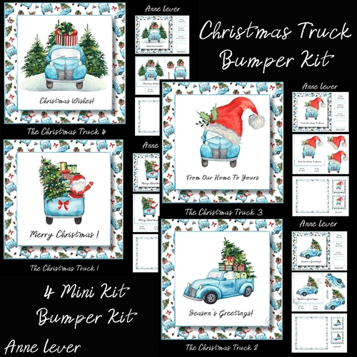 Christmas Truck Bumper Kit
