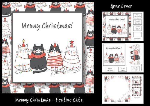 Meowy Christmas - Festive Cats