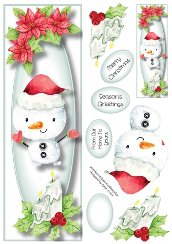 Jolly Snowman Lge DL