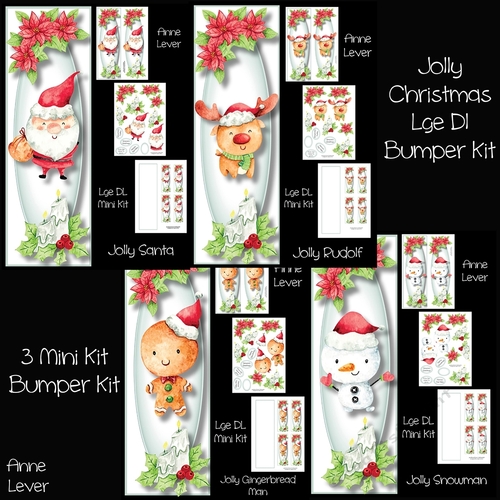 Jolly Christmas Lge DL Bumper Kit
