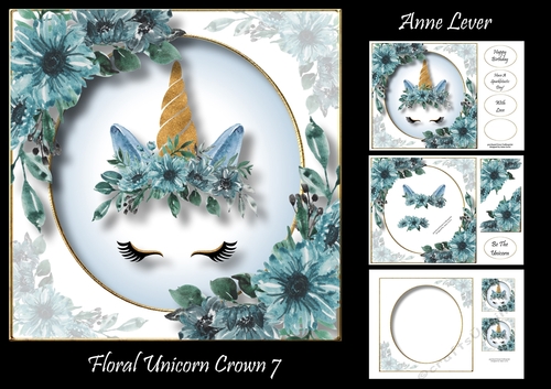 Floral Unicorn Crown 7