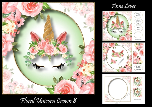 Floral Unicorn Crown 8