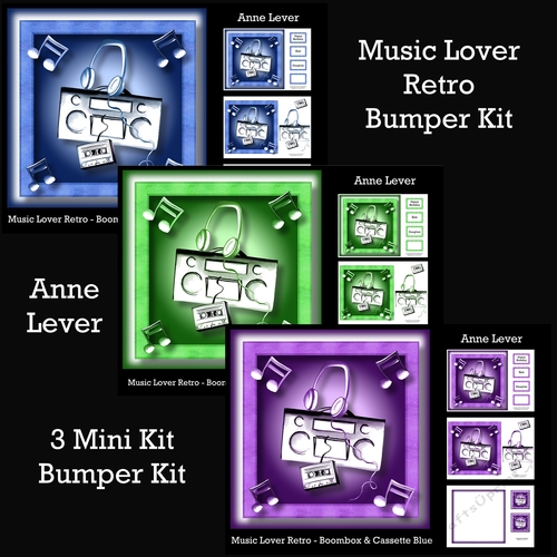 Music Lover Retro Bumper Kit