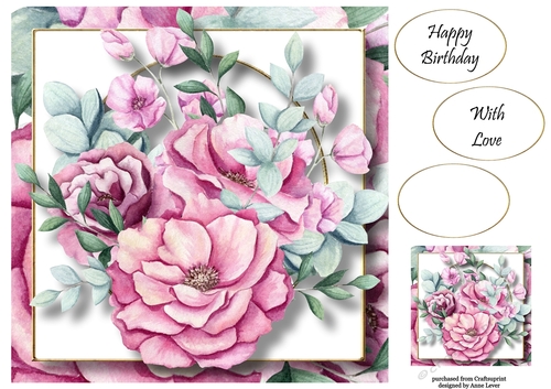 Beautiful Bouquet 3 8x8