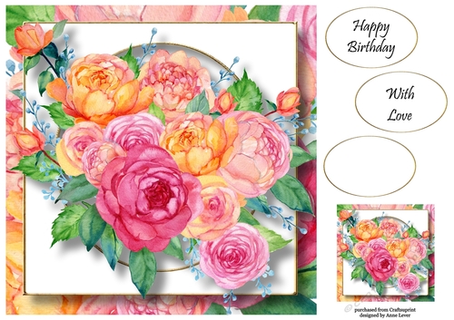 Beautiful Bouquet 8 8x8