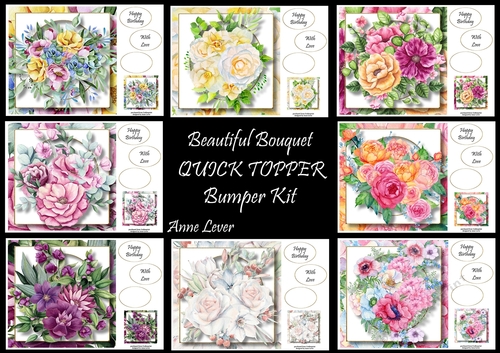 Beautiful Bouquet QUICK TOPPER Bumper Kit