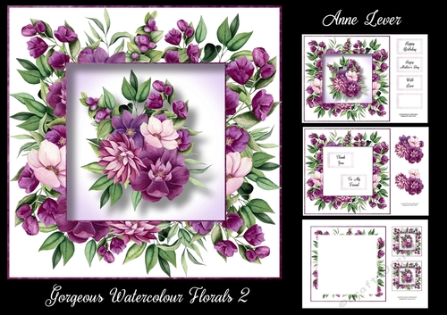 Gorgeous Watercolour Florals 2