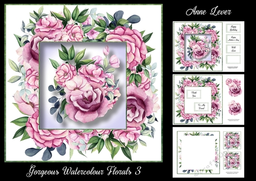 Gorgeous Watercolour Florals 3