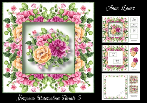 Gorgeous Watercolour Florals 5