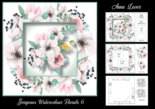 Gorgeous Watercolour Florals 6