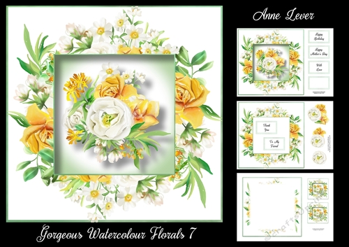 Gorgeous Watercolour Florals 7