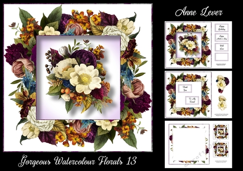 Gorgeous Watercolour Florals 13