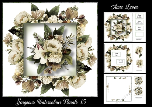 Gorgeous Watercolour Florals 15