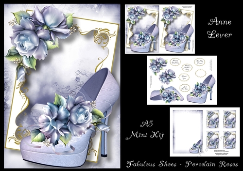 Fabulous Shoes - Porcelain Roses